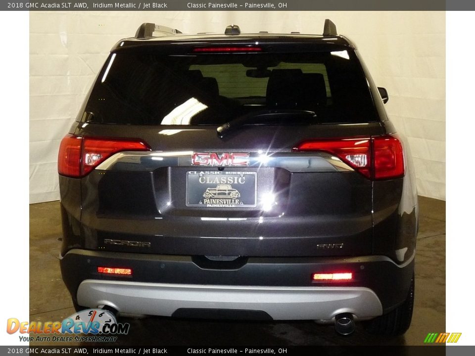 2018 GMC Acadia SLT AWD Iridium Metallic / Jet Black Photo #3