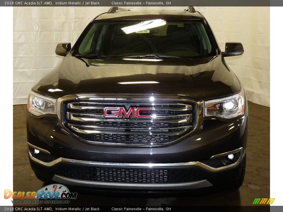 2018 GMC Acadia SLT AWD Iridium Metallic / Jet Black Photo #4