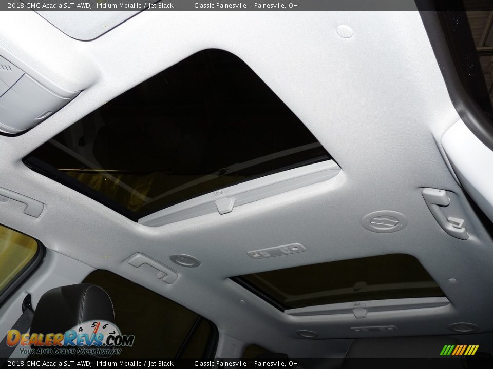 2018 GMC Acadia SLT AWD Iridium Metallic / Jet Black Photo #5
