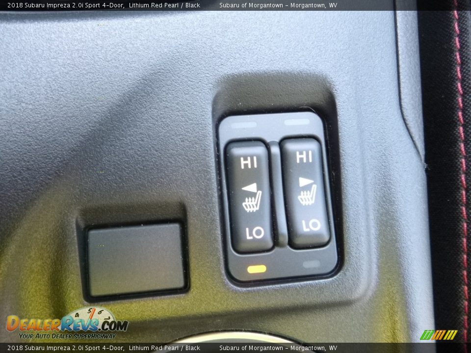 2018 Subaru Impreza 2.0i Sport 4-Door Lithium Red Pearl / Black Photo #18