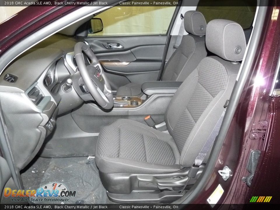 2018 GMC Acadia SLE AWD Black Cherry Metallic / Jet Black Photo #6