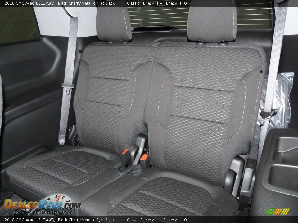 2018 GMC Acadia SLE AWD Black Cherry Metallic / Jet Black Photo #8
