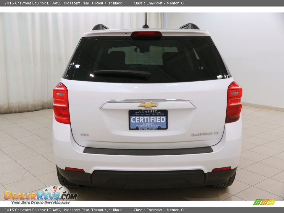 2016 Chevrolet Equinox LT AWD Iridescent Pearl Tricoat / Jet Black Photo #14