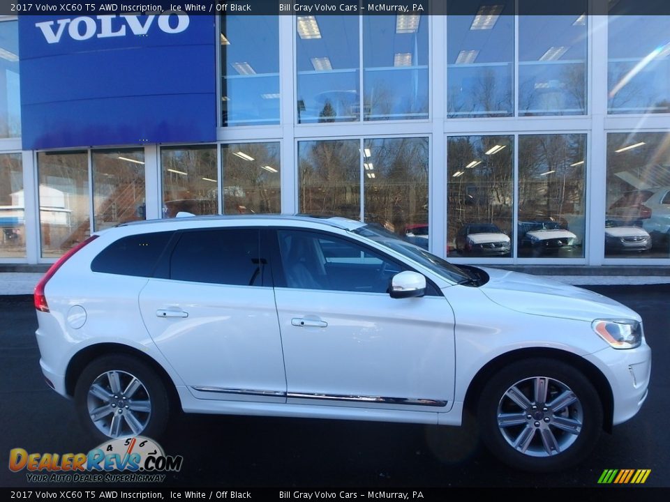 2017 Volvo XC60 T5 AWD Inscription Ice White / Off Black Photo #2