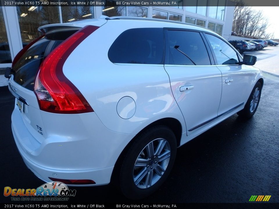 2017 Volvo XC60 T5 AWD Inscription Ice White / Off Black Photo #3