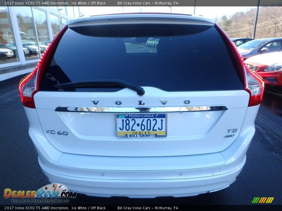 2017 Volvo XC60 T5 AWD Inscription Ice White / Off Black Photo #4