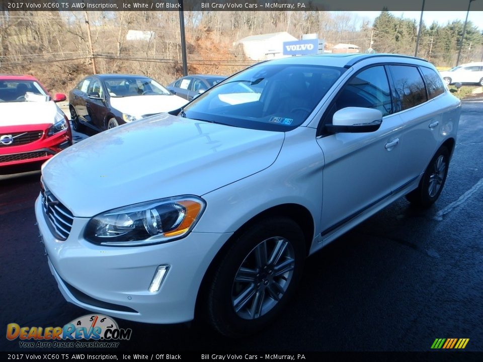 2017 Volvo XC60 T5 AWD Inscription Ice White / Off Black Photo #7