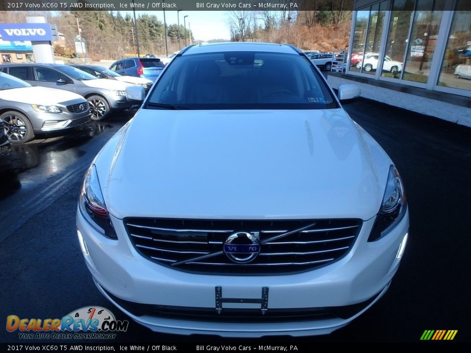 2017 Volvo XC60 T5 AWD Inscription Ice White / Off Black Photo #8