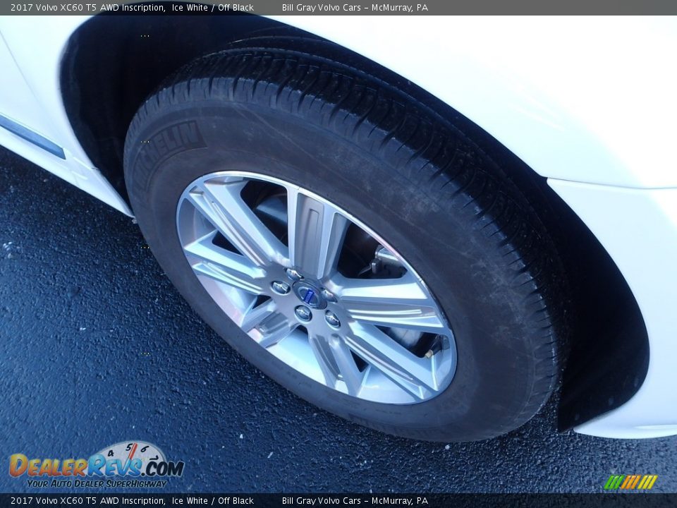 2017 Volvo XC60 T5 AWD Inscription Ice White / Off Black Photo #9