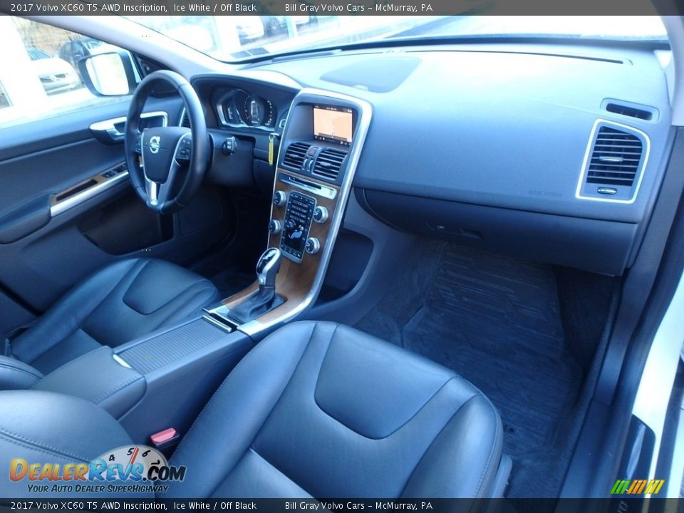 2017 Volvo XC60 T5 AWD Inscription Ice White / Off Black Photo #11
