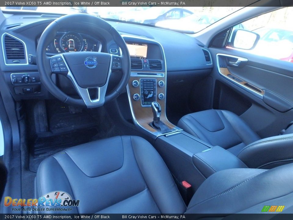 2017 Volvo XC60 T5 AWD Inscription Ice White / Off Black Photo #17