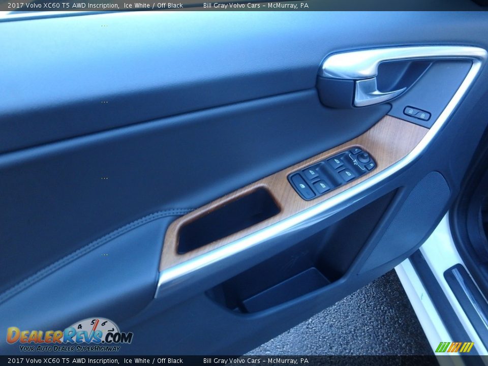 2017 Volvo XC60 T5 AWD Inscription Ice White / Off Black Photo #18