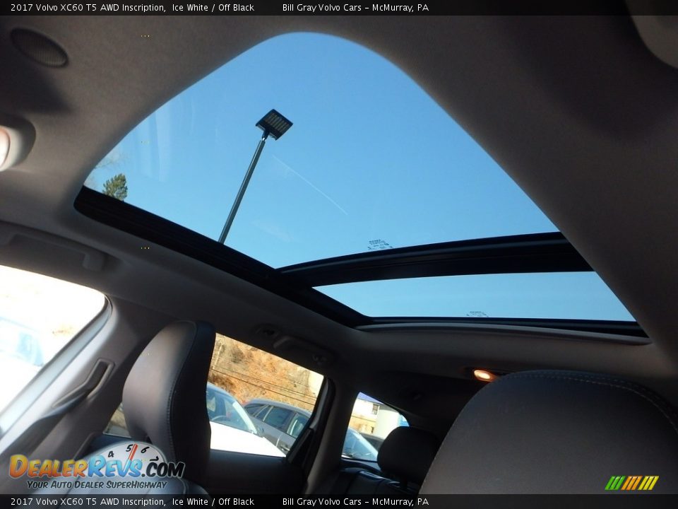 2017 Volvo XC60 T5 AWD Inscription Ice White / Off Black Photo #20