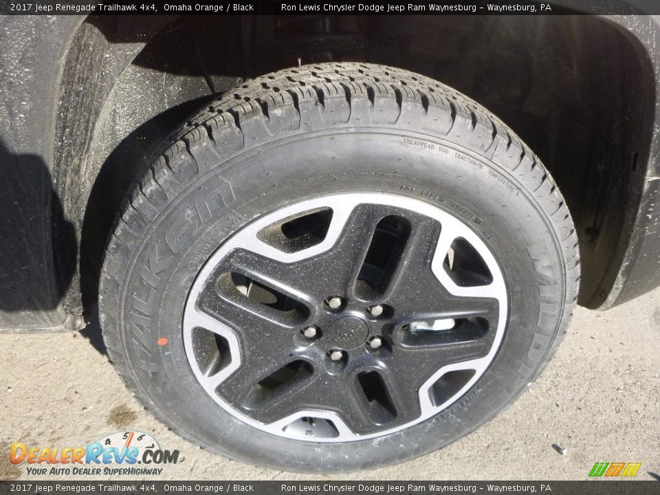 2017 Jeep Renegade Trailhawk 4x4 Omaha Orange / Black Photo #9