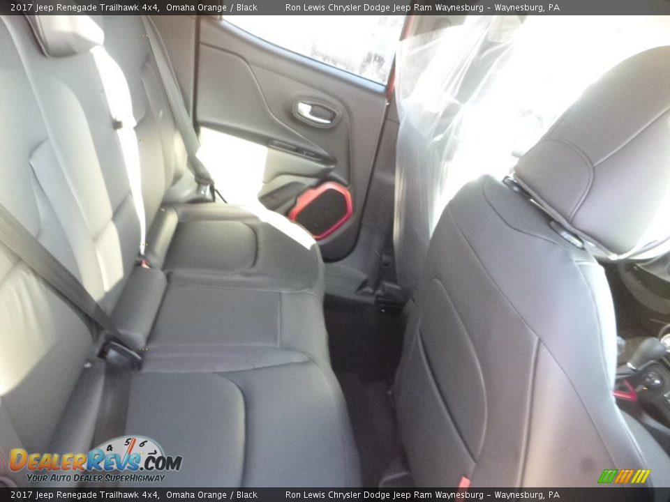 2017 Jeep Renegade Trailhawk 4x4 Omaha Orange / Black Photo #13