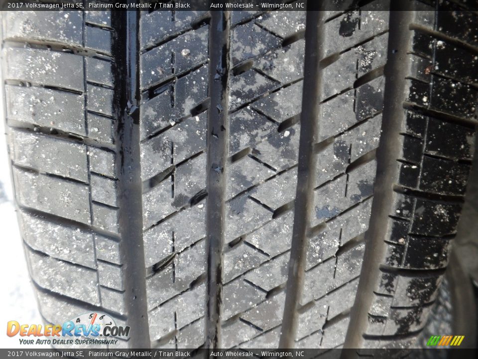 2017 Volkswagen Jetta SE Platinum Gray Metallic / Titan Black Photo #9