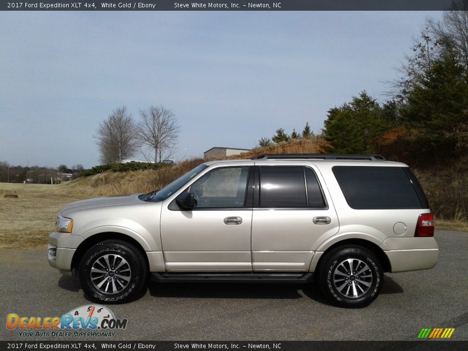 2017 Ford Expedition XLT 4x4 White Gold / Ebony Photo #1