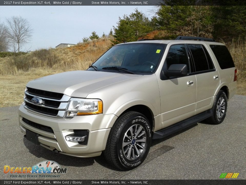 2017 Ford Expedition XLT 4x4 White Gold / Ebony Photo #2