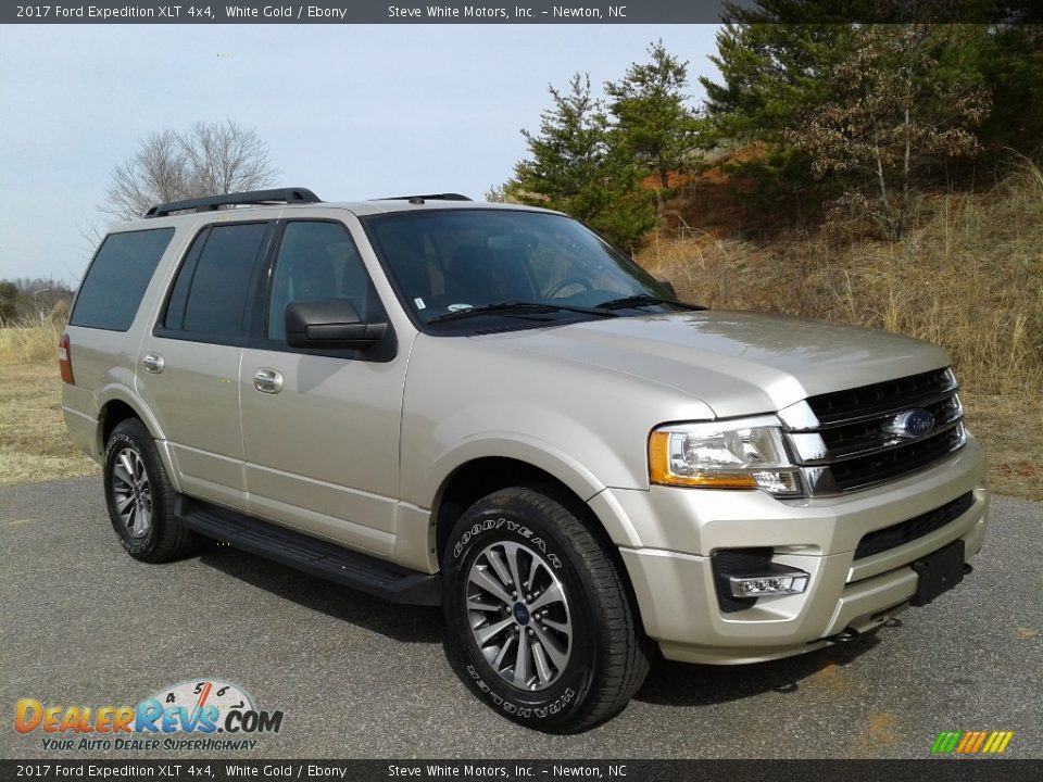 2017 Ford Expedition XLT 4x4 White Gold / Ebony Photo #4