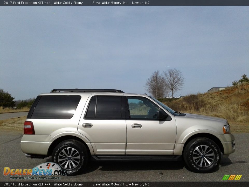 2017 Ford Expedition XLT 4x4 White Gold / Ebony Photo #5
