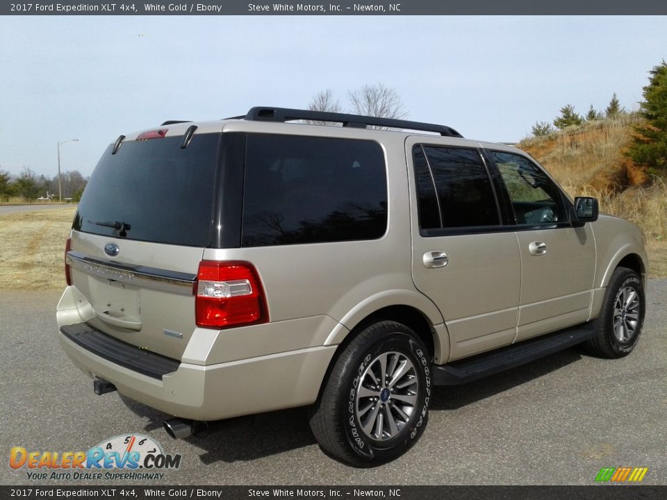 2017 Ford Expedition XLT 4x4 White Gold / Ebony Photo #6
