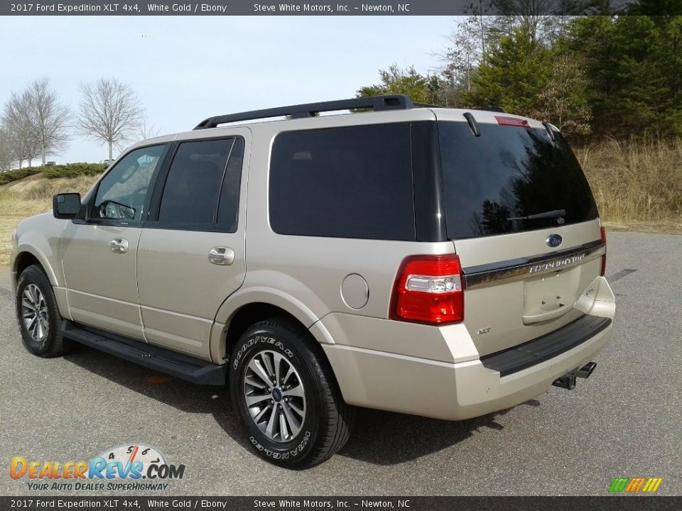 2017 Ford Expedition XLT 4x4 White Gold / Ebony Photo #8