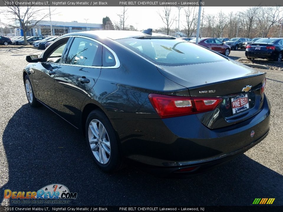 2018 Chevrolet Malibu LT Nightfall Gray Metallic / Jet Black Photo #4