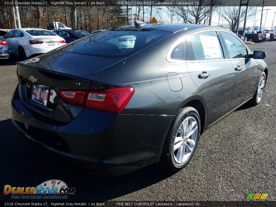2018 Chevrolet Malibu LT Nightfall Gray Metallic / Jet Black Photo #5