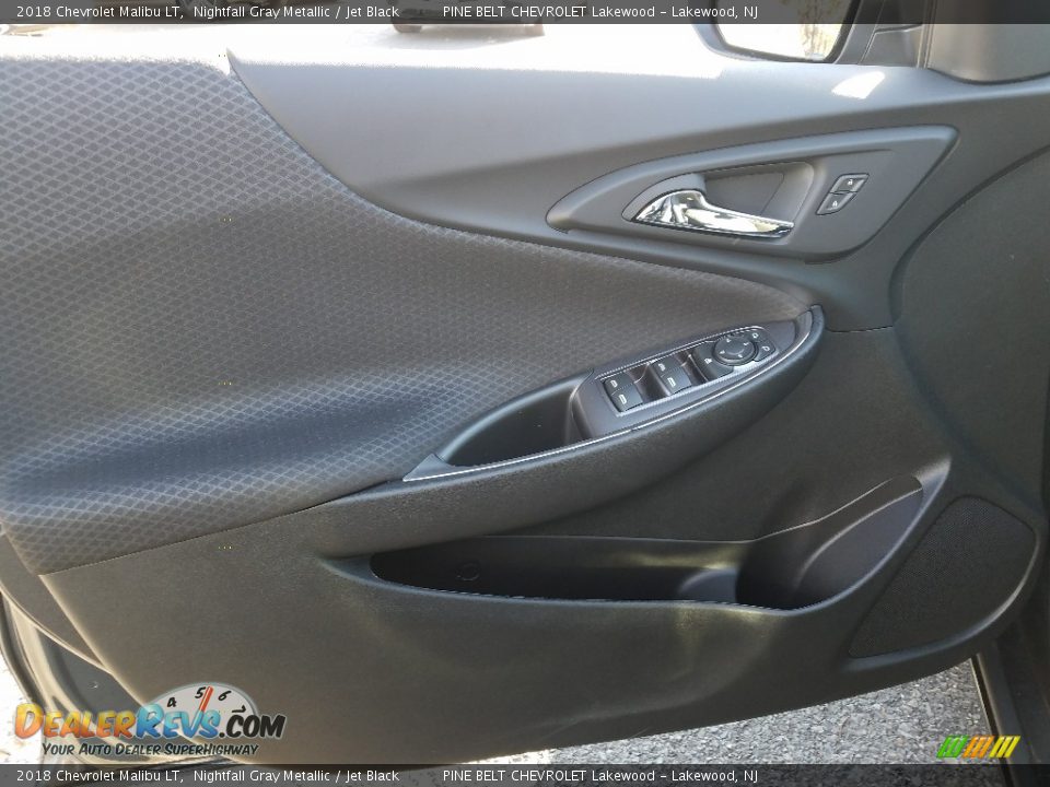 2018 Chevrolet Malibu LT Nightfall Gray Metallic / Jet Black Photo #7