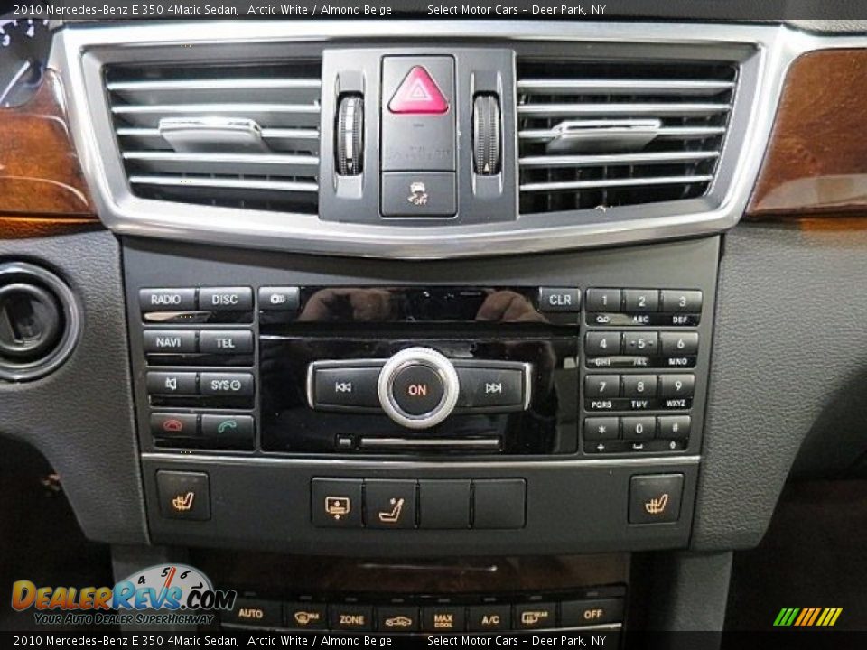 2010 Mercedes-Benz E 350 4Matic Sedan Arctic White / Almond Beige Photo #23
