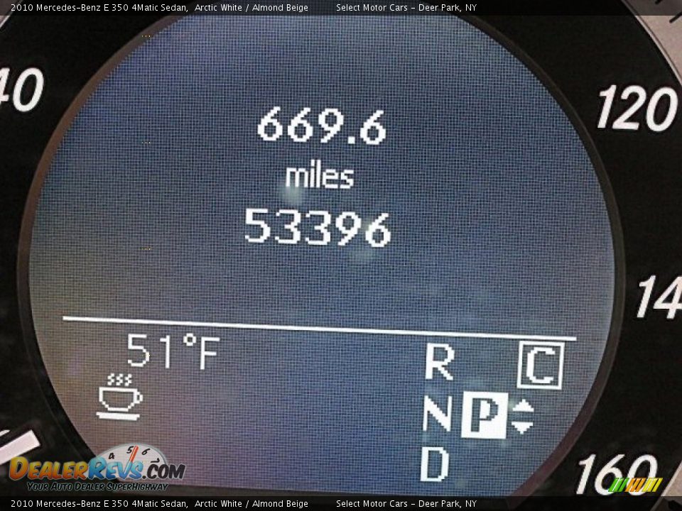 2010 Mercedes-Benz E 350 4Matic Sedan Arctic White / Almond Beige Photo #26