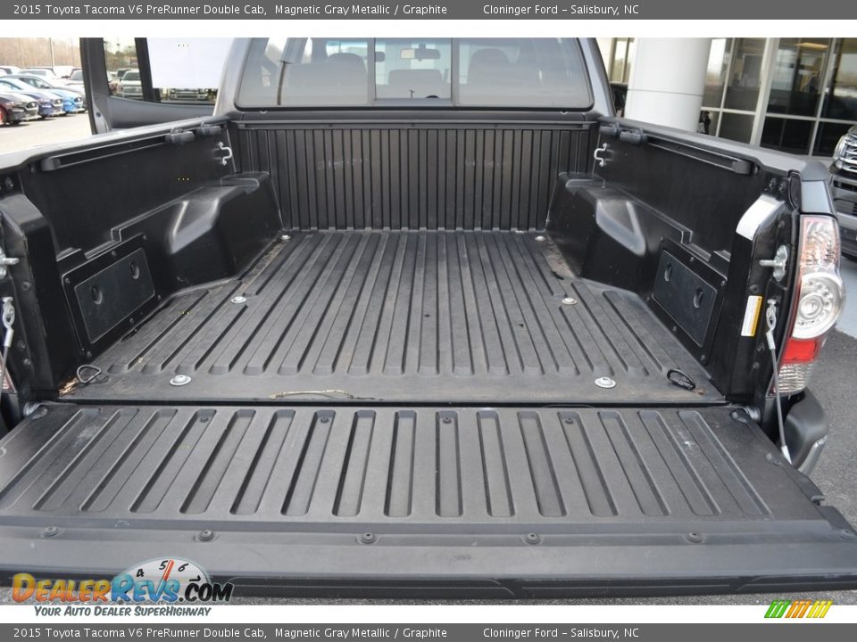 2015 Toyota Tacoma V6 PreRunner Double Cab Magnetic Gray Metallic / Graphite Photo #8