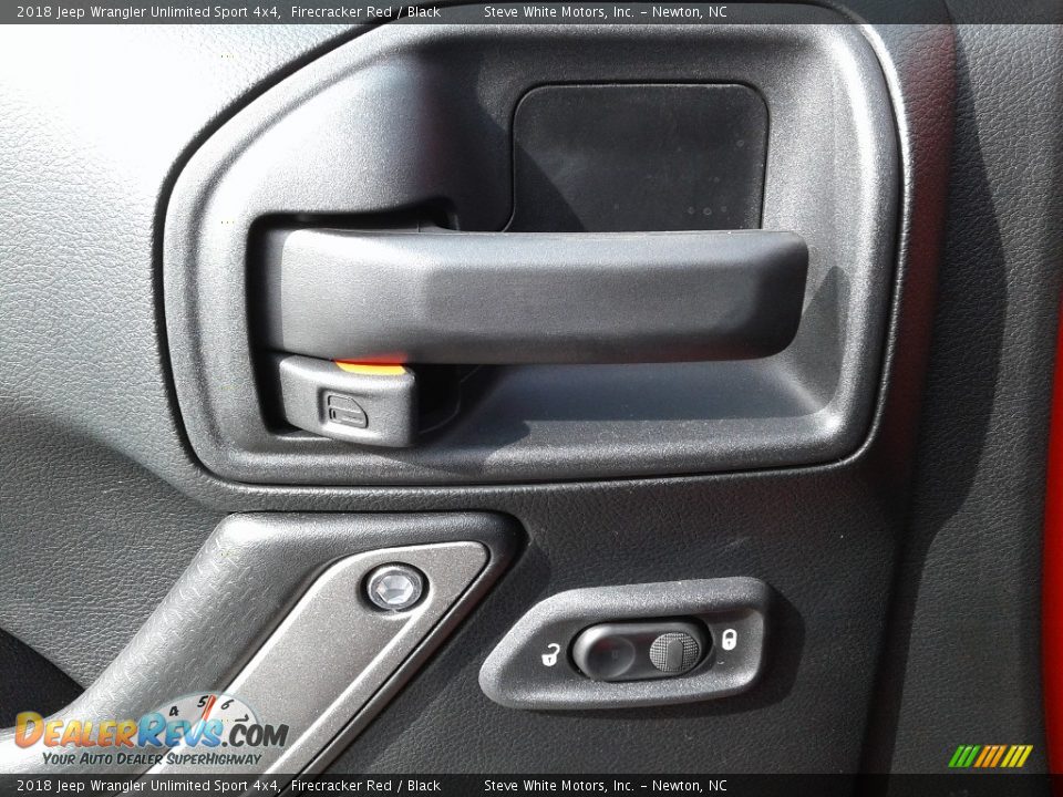 2018 Jeep Wrangler Unlimited Sport 4x4 Firecracker Red / Black Photo #9