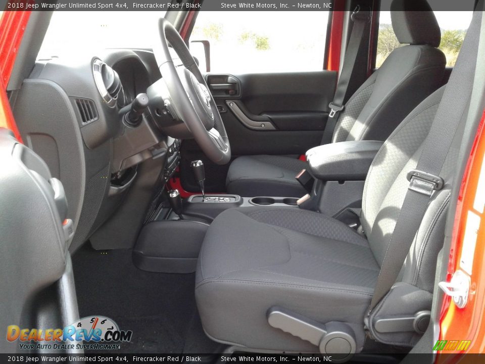 2018 Jeep Wrangler Unlimited Sport 4x4 Firecracker Red / Black Photo #10