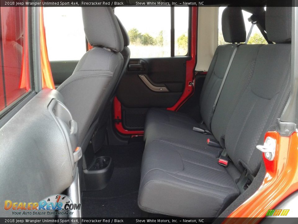 2018 Jeep Wrangler Unlimited Sport 4x4 Firecracker Red / Black Photo #11