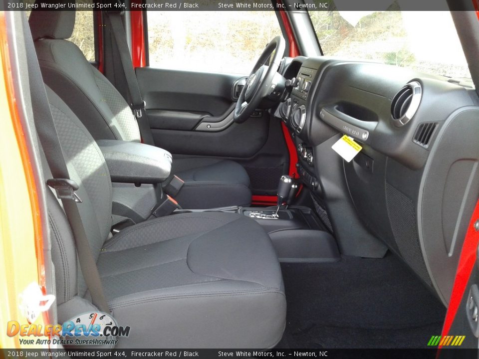 2018 Jeep Wrangler Unlimited Sport 4x4 Firecracker Red / Black Photo #14