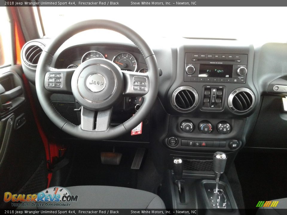 2018 Jeep Wrangler Unlimited Sport 4x4 Firecracker Red / Black Photo #24
