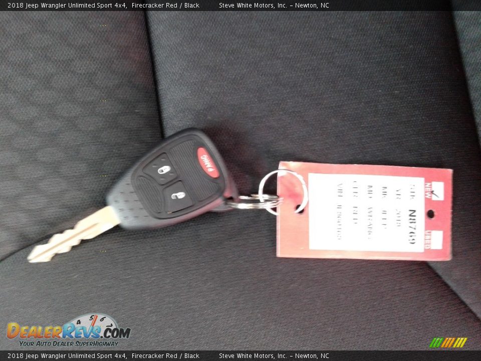 2018 Jeep Wrangler Unlimited Sport 4x4 Firecracker Red / Black Photo #25