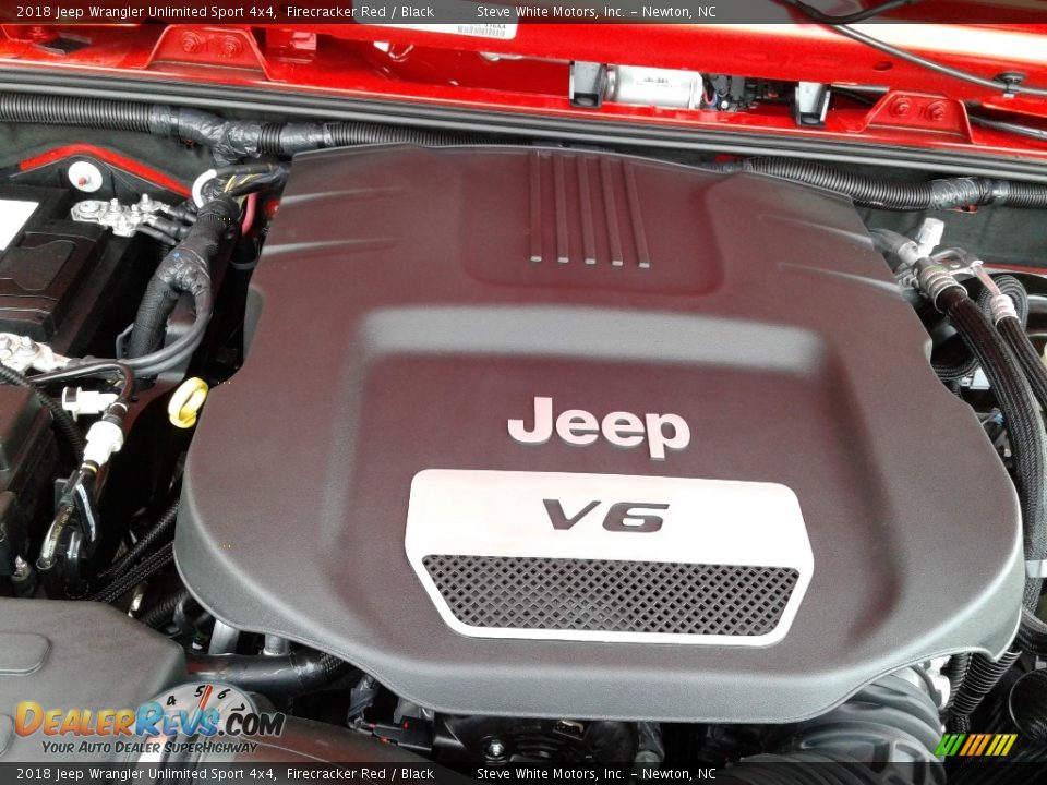 2018 Jeep Wrangler Unlimited Sport 4x4 Firecracker Red / Black Photo #26