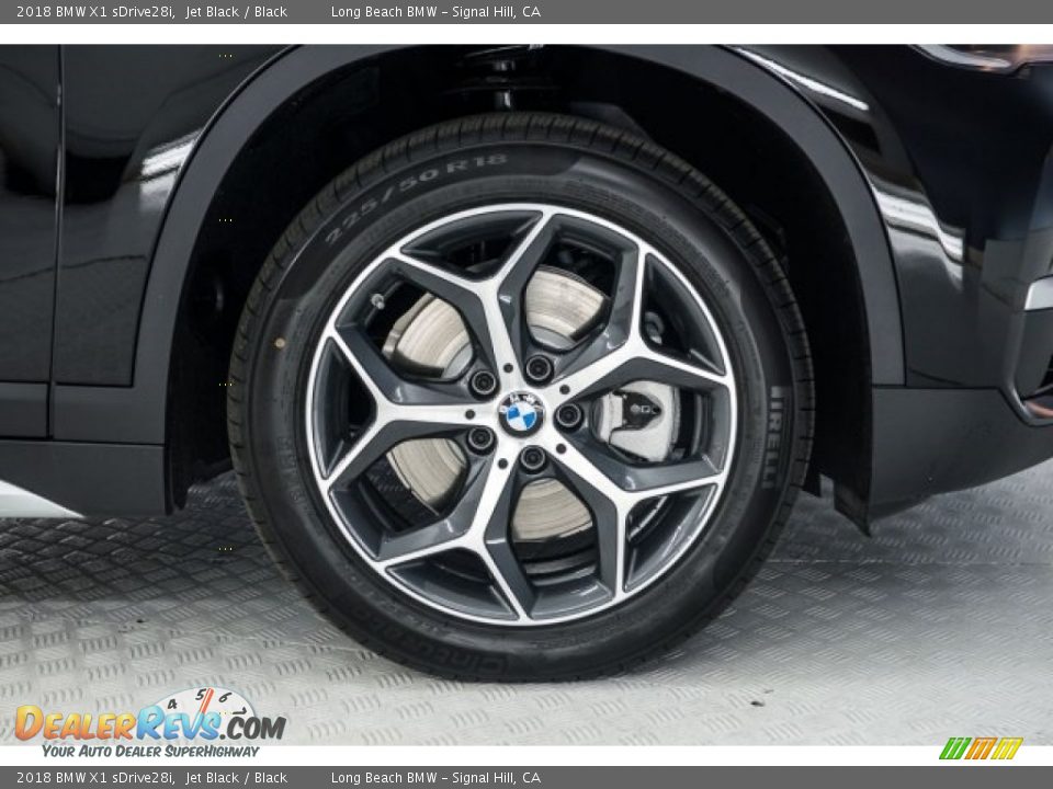 2018 BMW X1 sDrive28i Jet Black / Black Photo #9
