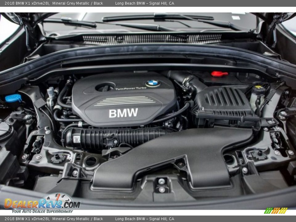 2018 BMW X1 xDrive28i Mineral Grey Metallic / Black Photo #8