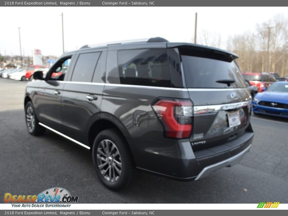 2018 Ford Expedition Limited Magnetic / Ebony Photo #5