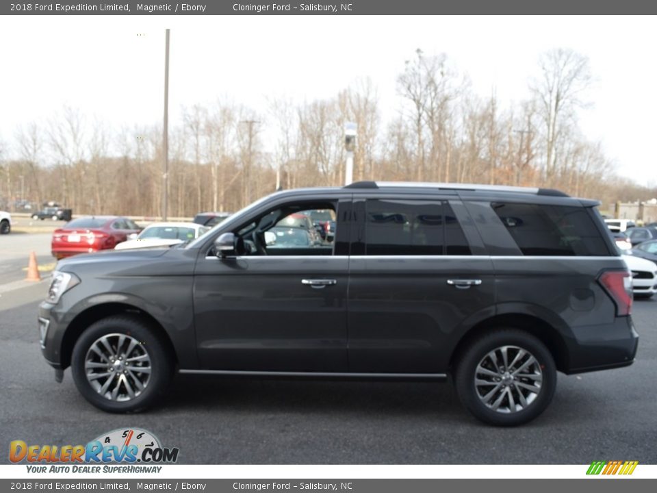 2018 Ford Expedition Limited Magnetic / Ebony Photo #6