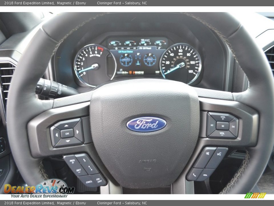 2018 Ford Expedition Limited Steering Wheel Photo #25
