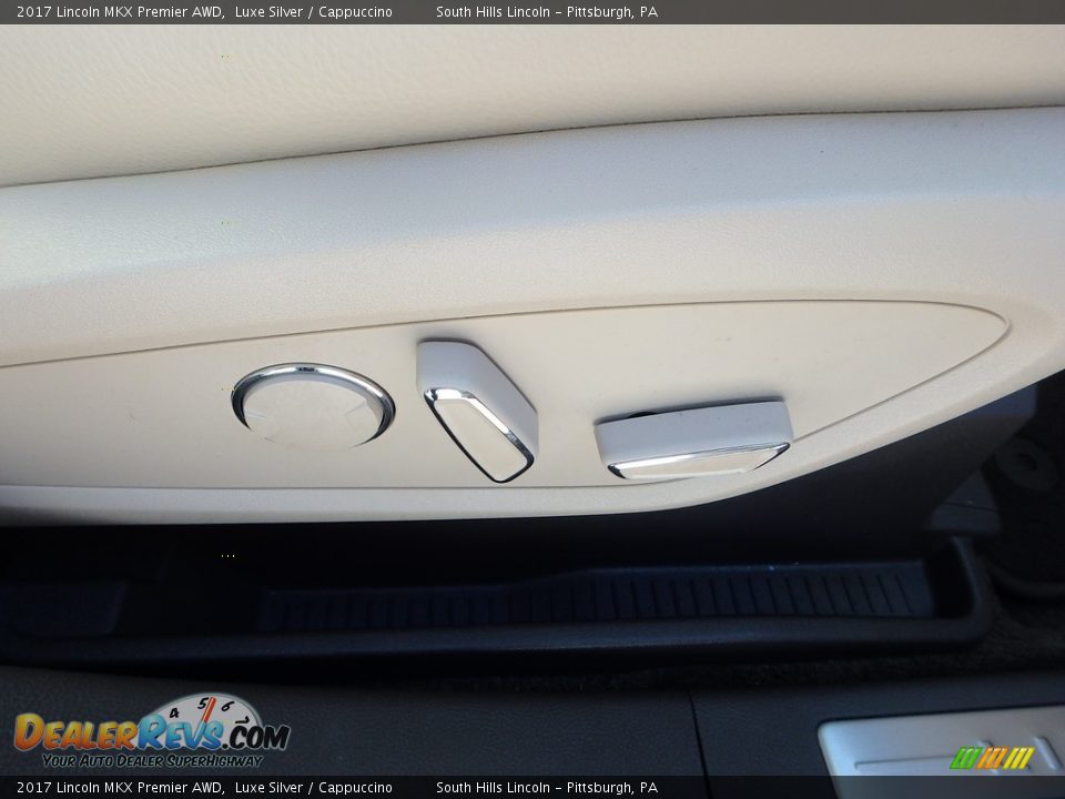2017 Lincoln MKX Premier AWD Luxe Silver / Cappuccino Photo #12