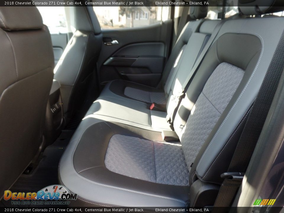 2018 Chevrolet Colorado Z71 Crew Cab 4x4 Centennial Blue Metallic / Jet Black Photo #26