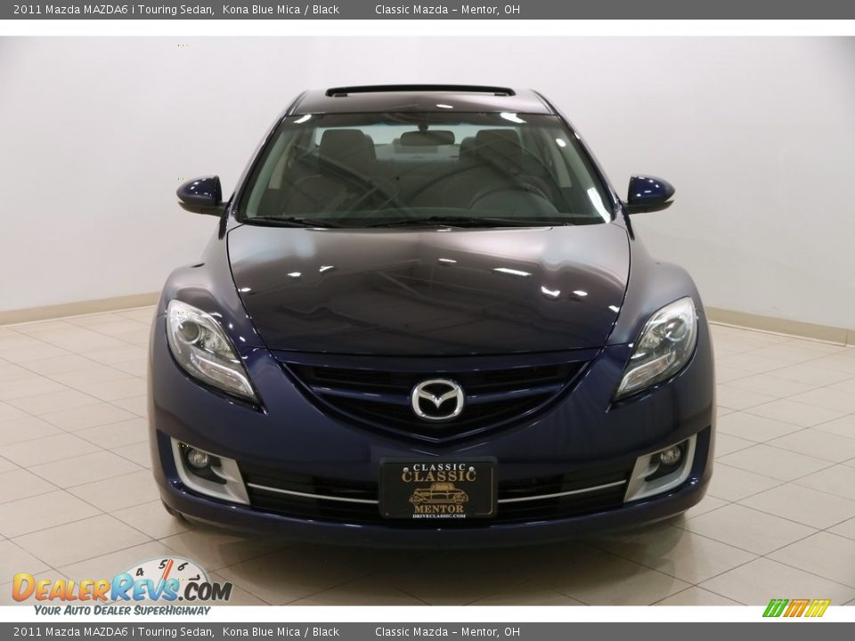 2011 Mazda MAZDA6 i Touring Sedan Kona Blue Mica / Black Photo #2