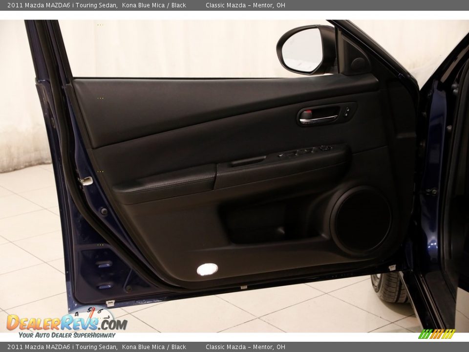 2011 Mazda MAZDA6 i Touring Sedan Kona Blue Mica / Black Photo #4