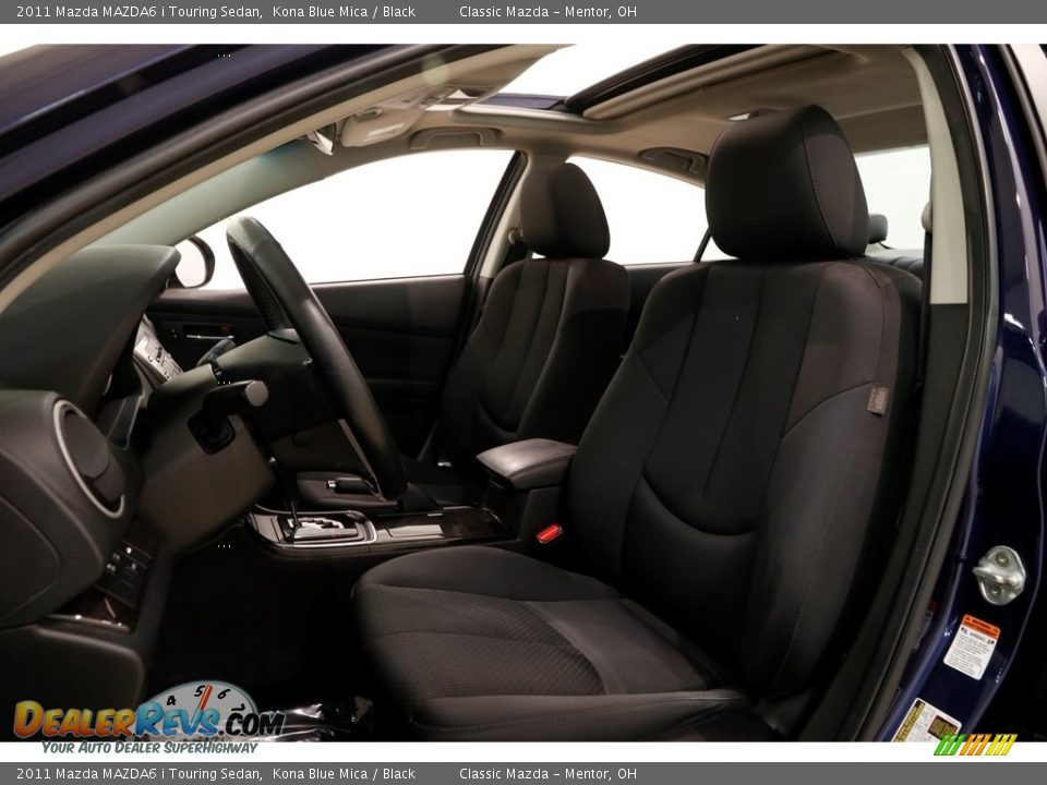 2011 Mazda MAZDA6 i Touring Sedan Kona Blue Mica / Black Photo #5