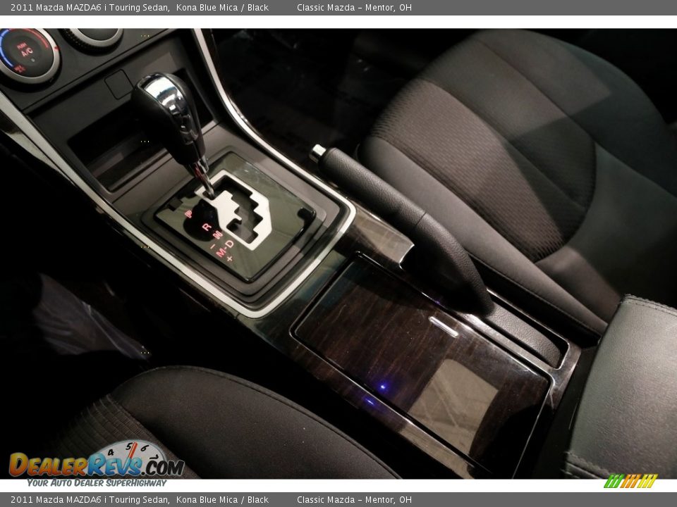 2011 Mazda MAZDA6 i Touring Sedan Kona Blue Mica / Black Photo #12